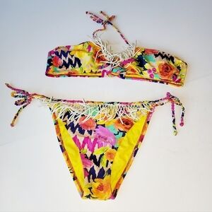 CINGARA Colorful Floral Bikini 6/8